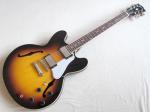 Gibson Memphis ES-335 Dot Figured Top (Vintage Sunburst) #11004704