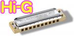 HOHNER ホーナー マリンバンドクロスオーバー High-G 2009/20 10穴 Marine Band Crossover Blues Harmonica 竹製ボディ Hi-G　北海道 沖縄 離島不可