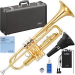 YAMAHA ヤマハ 5年保証サービス対象 YTR-2330 トランペット ラッカー ゴールド 管楽器 B♭Trumpets サイレントブラス SB7J セット　北海道 沖縄 離島不可