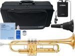 YAMAHA ( ヤマハ ) YTR-4335G2 トランペット ラッカー ゴールドブラス B♭ YTR-4335GII Trumpets gold サイレントブラス セット C　北海道 沖縄 離島不可