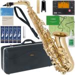 Antigua  アンティグア AS2800 エルドン アルトサックス アウトレット ラッカー ゴールド 管楽器 eldon GL Alto saxophone セット E　北海道 沖縄 離島不可