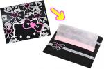  キティちゃん クリーニングペーパー 木管楽器 フルート クラリネット サックス 管楽器 キャラクター ハローキティ お手入れ用品 ピンク紙 キティ黒