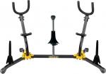 Hercules ハーキュレス DS538B 5本立て マルチ スタンド multi saxophone stands flute clarinet アルト テナー ソプラノ クラリネット フルート　北海道 沖縄 離島不可