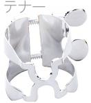 HARRISON ハリソン リガチャー テナーサックス 銀メッキ TSP Tenor saxophone Ligature SP Silver plated ハードラバー用 日本製 逆締め　北海道 沖縄 離島不可