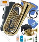 J Michael Jマイケル TU-2000 チューバ ポケットトランペット TR-350PL セット 3ピストン B♭ Tuba 本体 管体　北海道 沖縄 離島 代引き不可