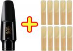 YAMAHA ヤマハ AS-4C アルトサックス マウスピース スタンダード 樹脂製 4C 練習用 リード セット alto saxophone Mouthpieces　北海道 沖縄 離島不可