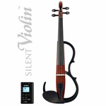 YAMAHA ( ヤマハ ) Silent violin SV150S BR ブラウン サイレントバイオリン カーボン弓 ケース 松脂 セット エフェクト エレキバイオリン 4/4サイズ 弦楽器