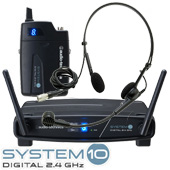 audio-technica オーディオテクニカ ATW-1101/H < ヘッドウォーンマイク・デジタル2.4GHz・ワイヤレスシステム >