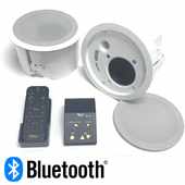 Abaniact ( アバニアクト ) ABP-R03-MS ◆ Bluetooth ブルートゥース 対応 テレビもつながる  天井埋込型スピーカーセット