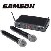 SAMSON ( サムソン ) ESWC288HQ6J-B ◆ ハンドヘルドマイクロフォン デュアルワイヤレスシステム for ボーカル スピーチ