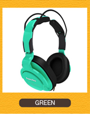 Superlux HD661  GREEN　グリーン　モニターヘッドホン