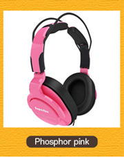 Superlux HD661 Phosphor pink　蛍光ピンク　モニターヘッドホン