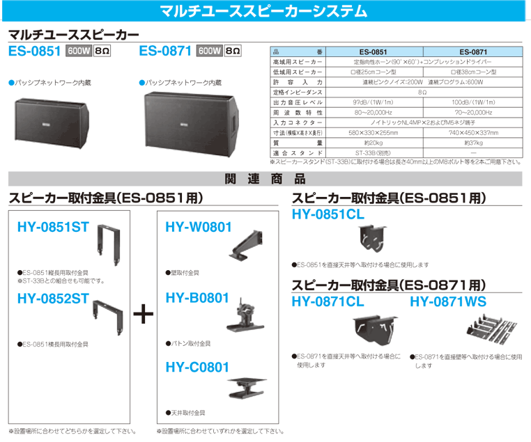 コンパクトスピーカー