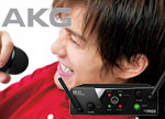 AKG ワイヤレスシステム！