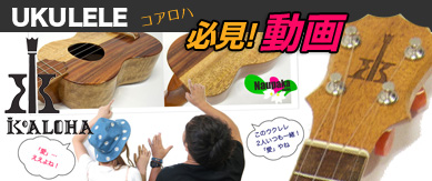 コアロハ ウクレレ動画！