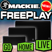 MACKIE バッテリー駆動の NEW FreePlay シリーズ!!