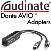 Audinate Dante AVIO アダプター